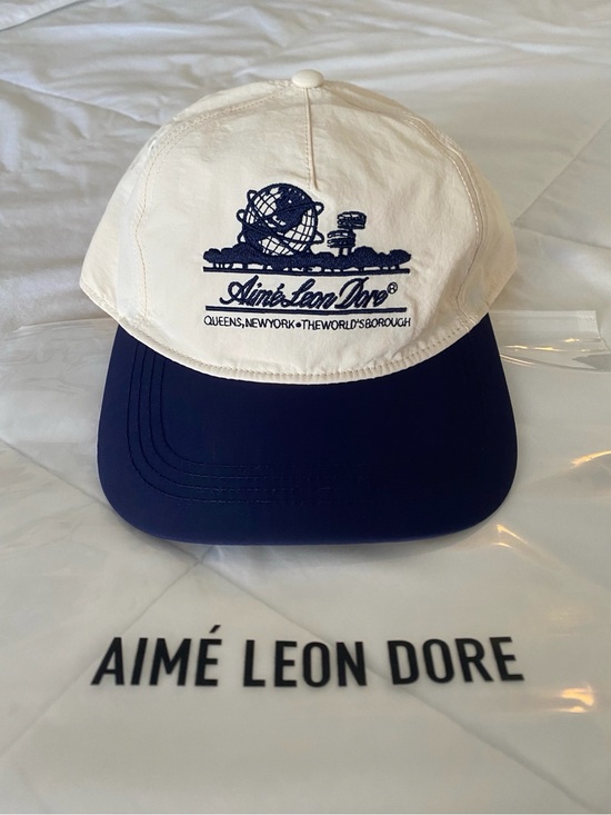 Aime Leon Dore Other - SS25 Aime Leon Dore Unisphere hat in Pristine White & Navy Blue